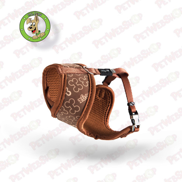 Rogz Trendy Wrapz Brown Bones - am za pse - 2 veličine Amovi Rogz petwebshop.com