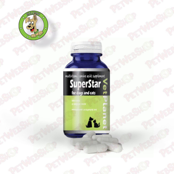 VetPlanet Pharm SuperStar - dodatak ishrani pasa - 70 tableta Dodaci ishrani VetPlanet Pharm petwebshop.com