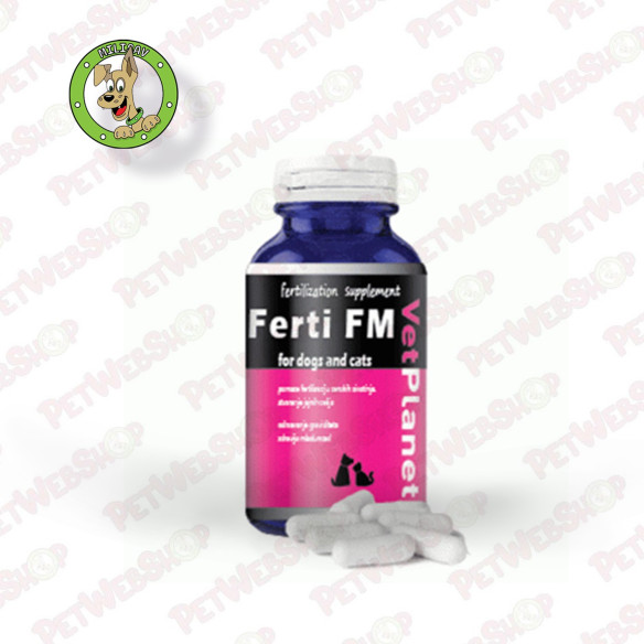 VetPlanet Pharm Ferti FM - dodatak ishrani pasa - 70 tableta Dodaci ishrani VetPlanet Pharm petwebshop.com