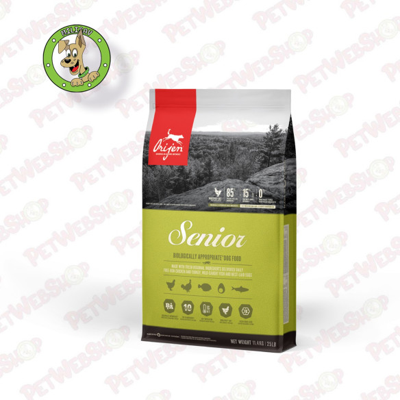 Orijen Senior - hrana za pse starije životne dobi - 9,7kg Granule za pse Orijen petwebshop.com