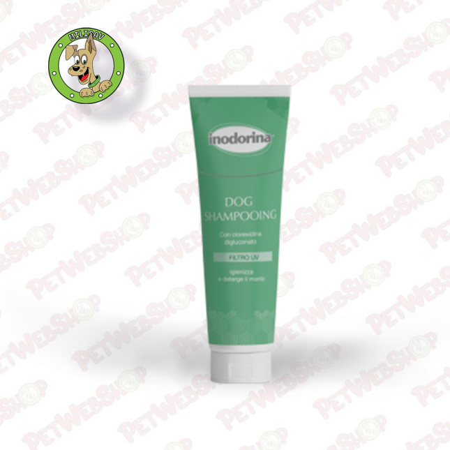 Inodorina Dog - šampon za pse - sa hlorheksidinom - 250ml Nega dlake pasa Inodorina petwebshop.com