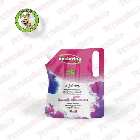 Inodorina Magic Home Lavanda sredstvo za čišćenje prostora u kojima borave ljubimci - 1l Higijena prostora Inodorina petwebshop.