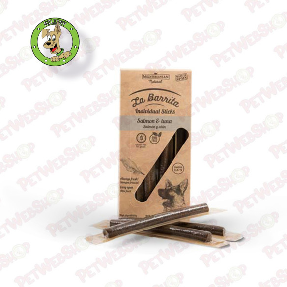Mediterranean Natural La Barrita Štapići Losos i Tunjevina - poslastice za pse - 12kom / 150g Super Premium Mediterranean petweb