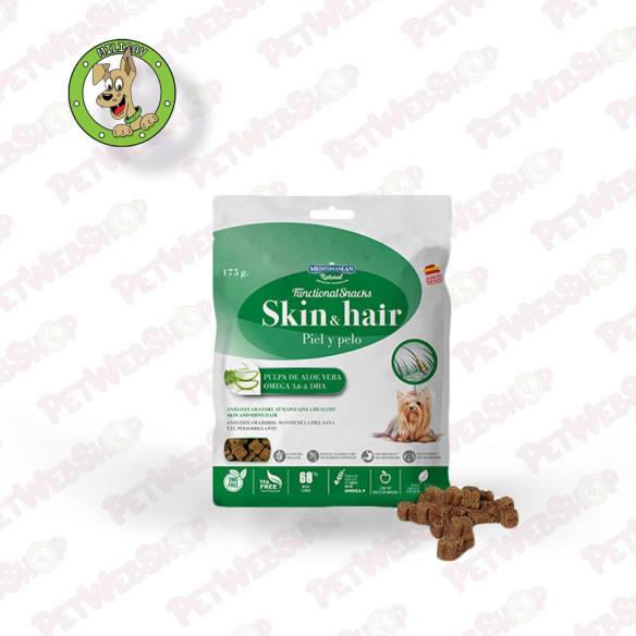 Mediterranean Natural Functional Skin and Hair - poslastice za pse - 150g Super Premium Mediterranean petwebshop.com