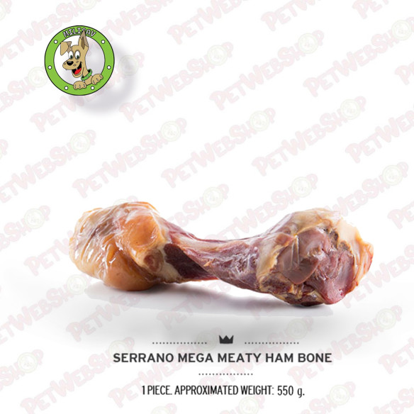 Mediterranean Natural Kost od Serano Pršute - poslastica za pse - 550g Super Premium Mediterranean petwebshop.com