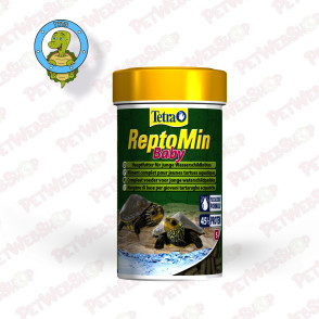 TetraFauna ReptoMin Baby - hrana u obliku štapića prilagođena malim kornjačama - 100ml/32g Hrana za kornjače Tetra petwebshop.co