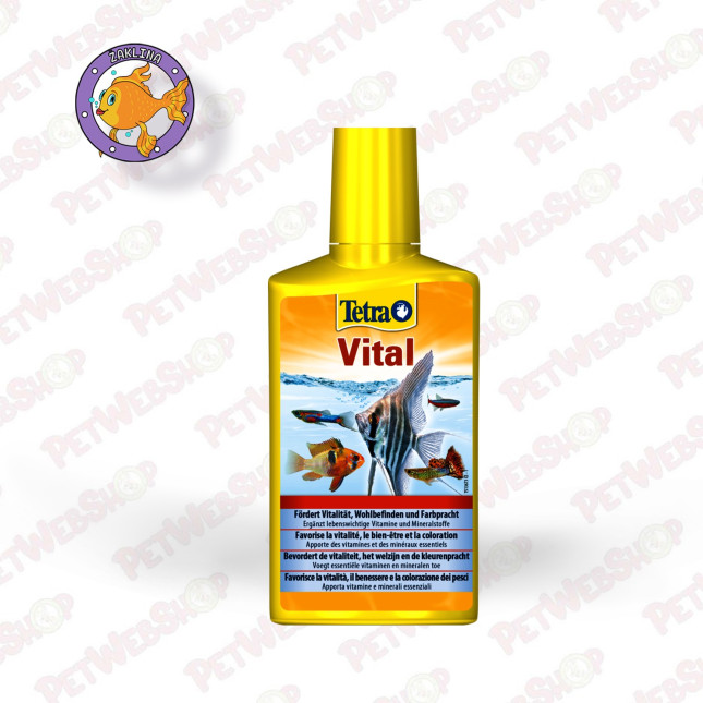 Tetra Vital - preparat za opšte poboljšanje vitalnosti ribica u slatkovodnim akvarijumima - 100ml Oprema za akvaristiku Tetra pe