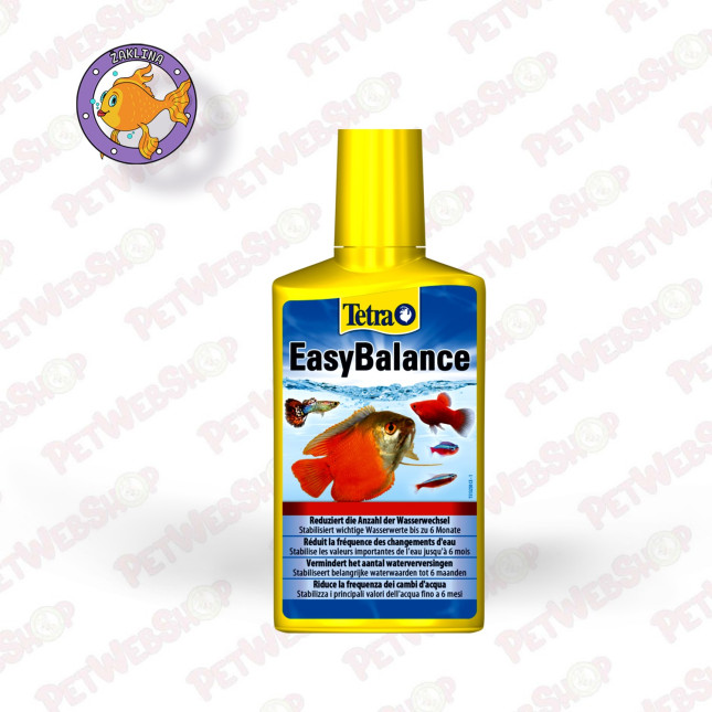 Tetra Easy Balance -Stabilizuje tvrdoću vode i njene PH vrednosti, olakšava održavanje akvarijuma - 100 ml Oprema za akvaristiku