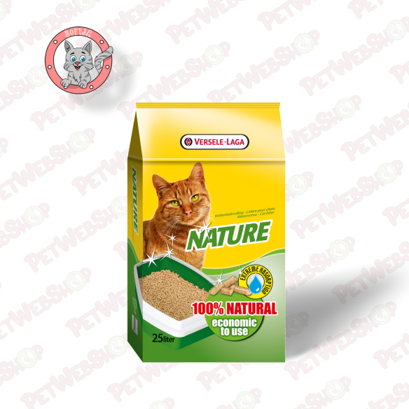 Versele Laga Natur - prirodni posip za mačke - 15kg Prirodni Versele Laga petwebshop.com