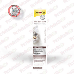 GimCat Malt soft extra profi line - pasta sa sladom za mačke za sprečavanje formiranja kuglica dlake - 20g Dodaci ishrani GimCat