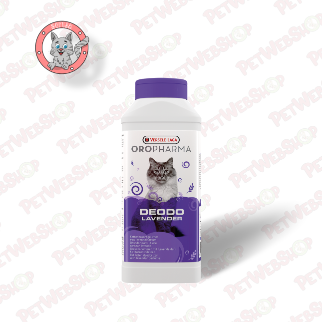 Oropharma Deodo Lavanda - osveživač posipa za mačke - 750g Kozmetika i higijena Oropharma petwebshop.com