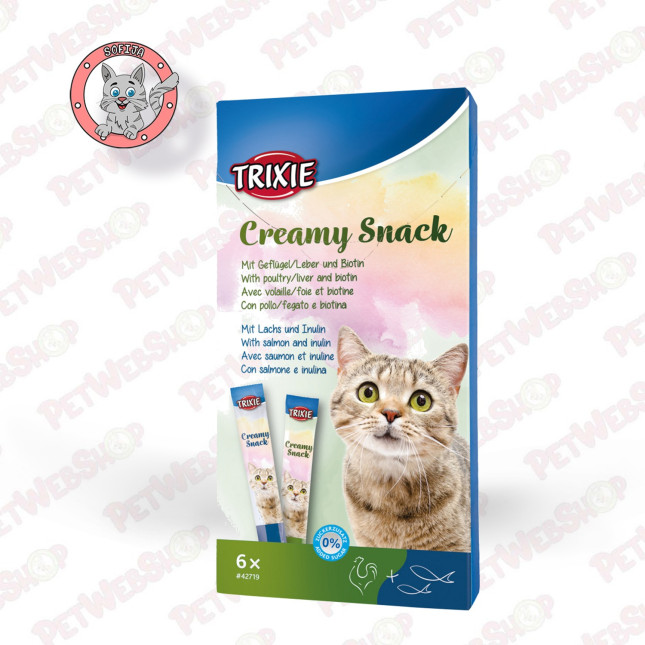 Trixie Creamy Snacks - poslastica za mačke - 90g Super Premium Trixie petwebshop.com