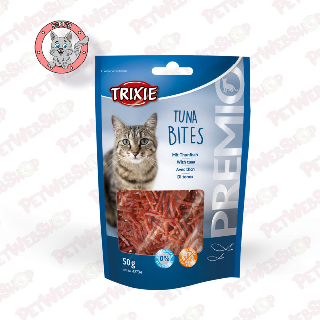 Trixie Premio Tuna Bites - poslastica za mačke - 50g Super Premium Trixie petwebshop.com