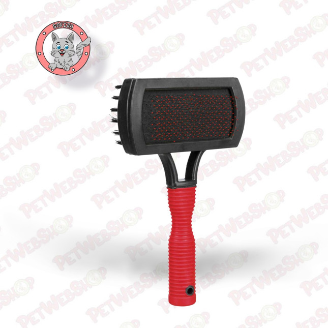 Trixie Double Sided Soft Brush - četka za mačke - dvostrana - 17x10cm Četke za mačke Trixie petwebshop.com