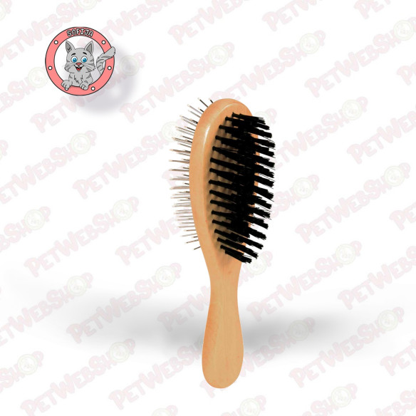Trixie Double Sided Brush - četka za mačke - dvostrana, ovalna - 3 veličine Četke za mačke Trixie petwebshop.com