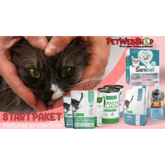 Nature's Protection Kitten - start paket za mačiće Super premium Nature's Protection petwebshop.com