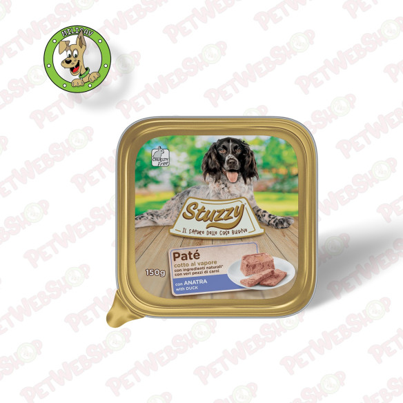 Stuzzy pašteta - pačetina - vlažna hrana za odrasle pse - 150g Paštete Stuzzy petwebshop.com
