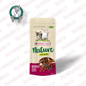 Versele Laga Snack Nature Berries - poslastice sa bobičastim voćem za zečeve i male životinje svaštojede i biljojede - 85g Posla