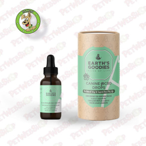 Earth's Goodies Canine GoCBD Drops (CBD 3% - 300mg) - kapi za pse - 10ml Dodaci ishrani Earth's Goodies petwebshop.com