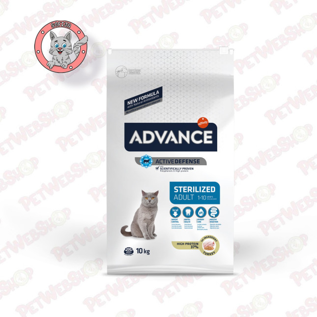 Advance Cat Adult Sterilized - ćuretina - hrana za odrasle sterilisane mačke - 400g Granule Advance petwebshop.com