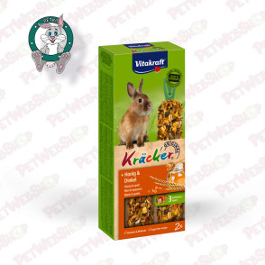 Vitakraft Krekeri za kuniće - med i spelta - 2kom Poslastice za zečeve Vitakraft petwebshop.com