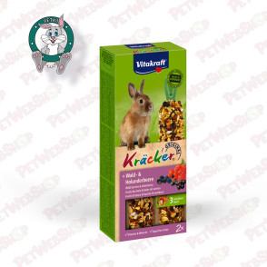 Vitakraft Krekeri za kuniće - Šumsko voće - 2kom Poslastice za zečeve Vitakraft petwebshop.com