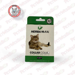 Herba Max - ogrlica protiv kožnih parazita za mačke - 42cm Ogrlice Herba Max petwebshop.com