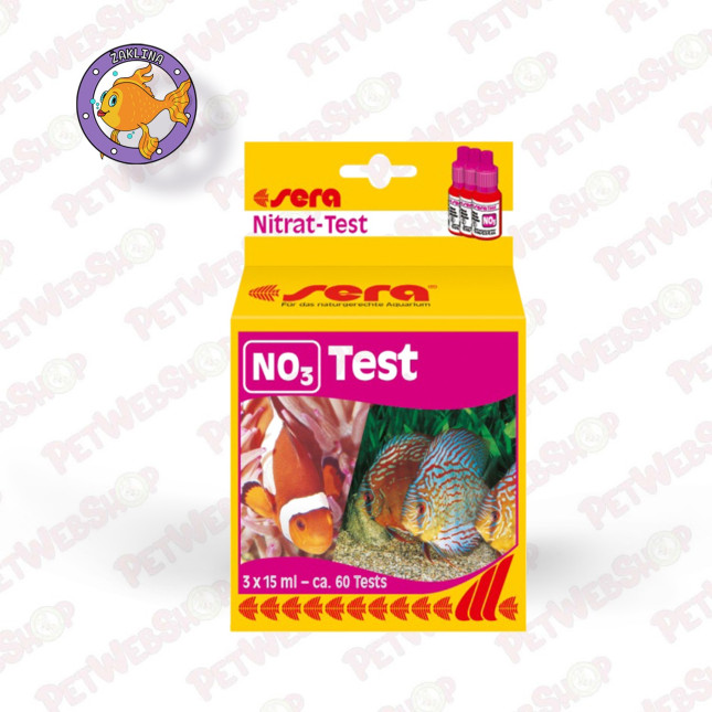 Sera Test za nitrate NO3 - 3x15ml Oprema za akvaristiku Sera petwebshop.com