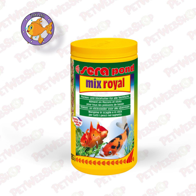 Sera Pond Mix Royal Nature - hrana za ribice - 1000ml Hrana za ribice Sera petwebshop.com