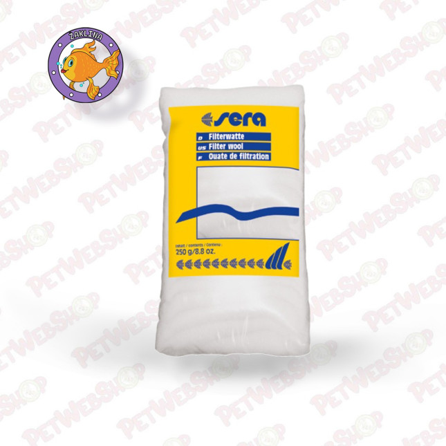 Sera Filter vata - 100g i 250g Oprema za akvaristiku Sera petwebshop.com