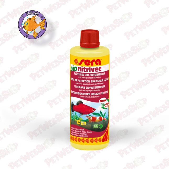 Sera Bakterije za prečišćavanje vode Nitrivec - 50ml Oprema za akvaristiku Sera petwebshop.com