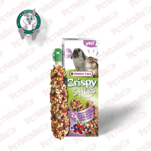 Versele Laga 2Stick Rabbit&Chinchila - Forest Fruit - poslastica za zečeve i činčile - 110g Poslastice za činčilu/degua Versele 