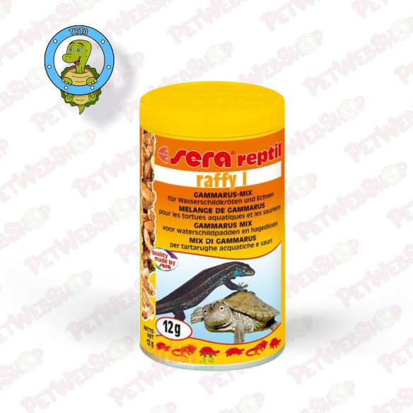 Sera Hrana za kornjače i guštere Raffy I - 100ml, 250ml i 3,8l Teraristika Sera petwebshop.com