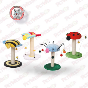 Croci Grebalica za mačke Lucky Bug - bubamara, pauk, leptir, pčelica Grebalice Croci petwebshop.com