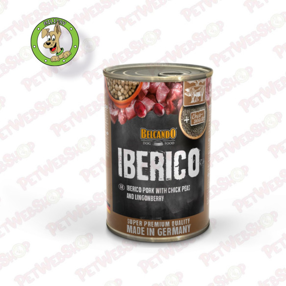 Belcando Adult sa Iberico mangulicom - vlažna hrana za pse - 400g Konzerve Belcando petwebshop.com