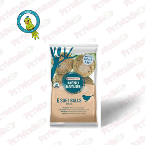 Versele Laga Menu Nature Suet Ball - poslastica za ptice za hladne zimske dane - 6kom / 540g Hrana i poslastice za šumske ptice 