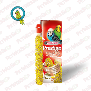 Versele Laga 2 Sticks Budgies Eggs & Oysters - poslastica za tigrice sa jajima i ljuskama ostrige - 60g Hrana i poslastice za ma