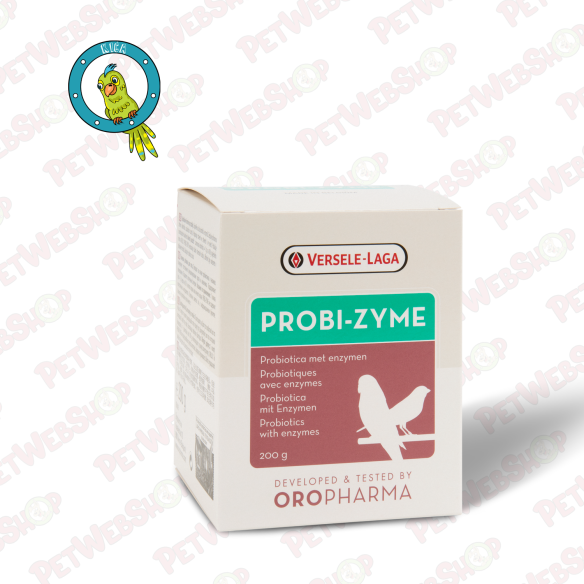 Oropharma Proby-Zyme - dijetetski suplement za ptice koji je kombinacija probiotika i digestivnih enzima - 200g Dodaci ishrani z